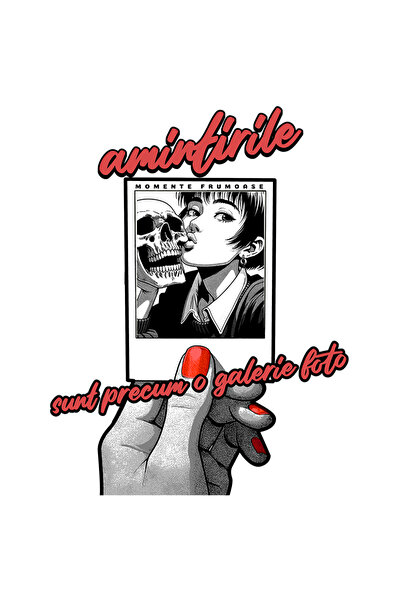 StoryGift Romania Sticker Adeziv 90CM Adeziv amintirile sunt precum o galerie...