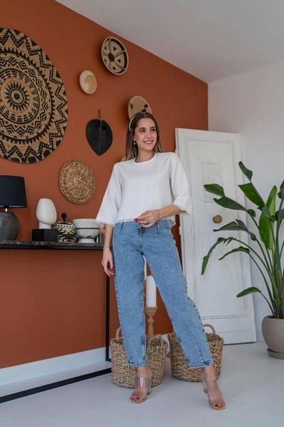nedo7 White Tassel Detailed Blouse