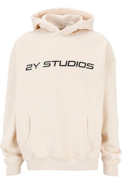 2Y Herren Logo Oversize Hoodie