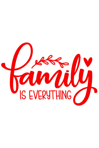 StoryGift Romania Sticker Autocolant 30CM Exterior cu inimioara pentru cei care stiu ca familia inseamna totul ,