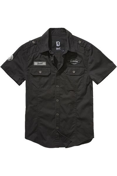 Brandit Herren Luis Vintage Shirt Short Sleeve