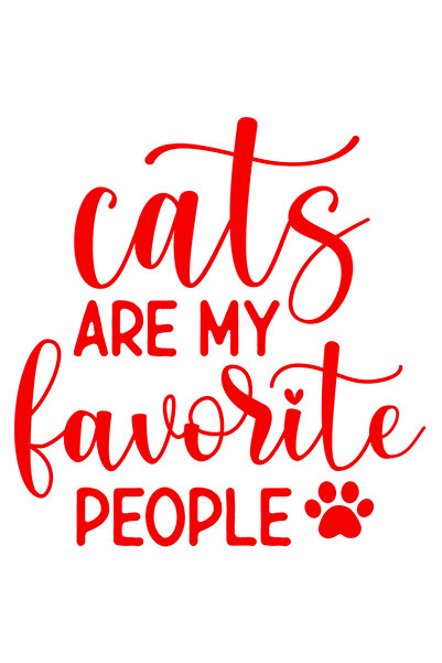 StoryGift Romania Sticker Autocolant 70CM Exterior cu textul "Pisicile sunt o...