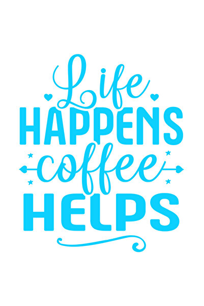 StoryGift Romania Sticker Eticheta 40CM Exterior pentru iubitorii de cafea cu...