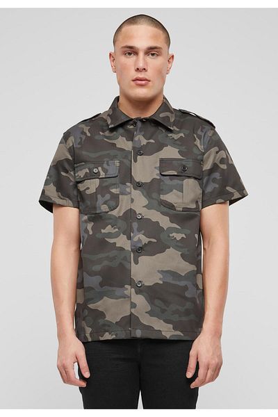 Brandit Herren Short Sleeves Us Shirt