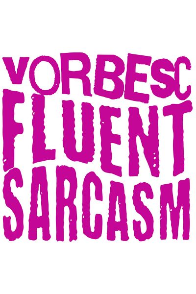 StoryGift Romania Sticker Eticheta 50CM cu Mesaj In Limba romana Roz Iluzie Optica text Vorbesc Fluent Sarcasm H