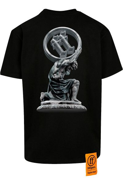 Forgotten Faces Herren Braids Oversize Tee