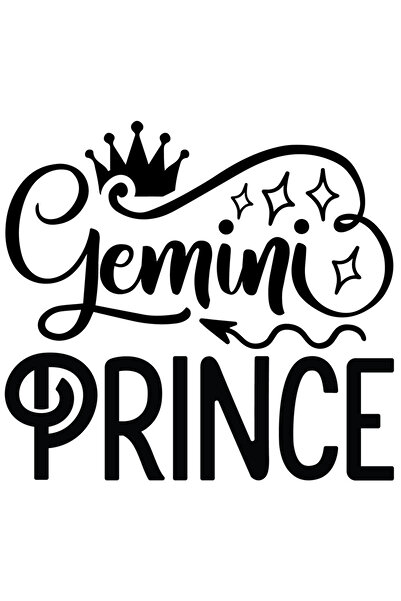 StoryGift Romania Sticker Eticheta 40CM cu zodia Gemeni, ilustratie, zodie, a...