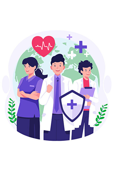 StoryGift Romania Sticker Adeziv 90CM Cu Ziua Sanatatii, Doctor, Inima, Plane...