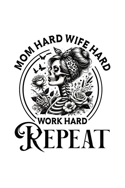 StoryGift Romania Sticker Autocolant 70CM cu un schelet de femeie cu mesajul ...