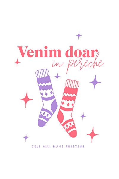 StoryGift Romania Sticker Autocolant 70CM Adeziv Pereche de sosete pereche de...