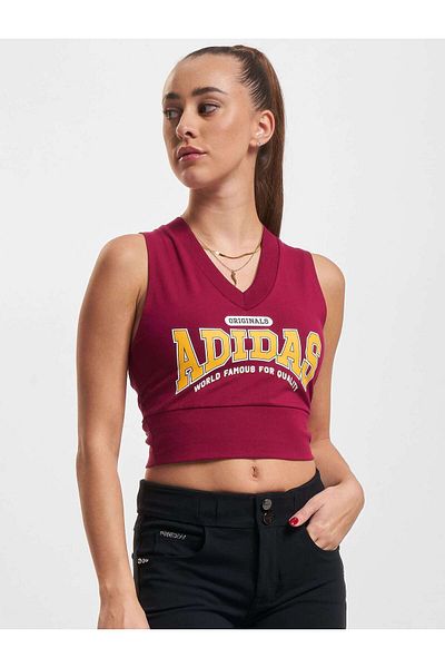 adidas Kadın adidas Bodycon V Crop Top