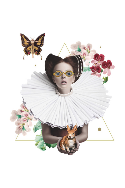 StoryGift Romania Sticker Autocolant 70CM Cu Femeie, Abstract, Fantasy, Alice...