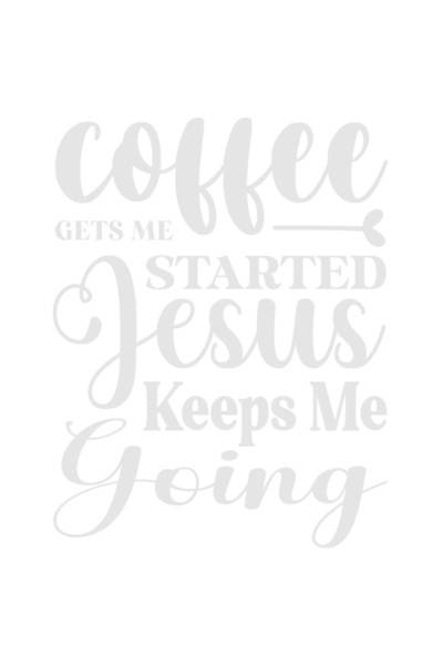 StoryGift Romania Sticker Autocolant 70CM Exterior cu mesajul "Cafeaua ma fac...