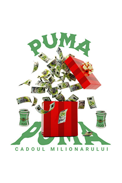 StoryGift Romania Sticker Adeziv 90CM _Puma_ - Cadoul Milionarului cu Margini...