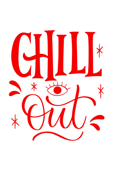 StoryGift Romania Sticker Autocolant 30CM Exterior cu indemnul de a te calma ...