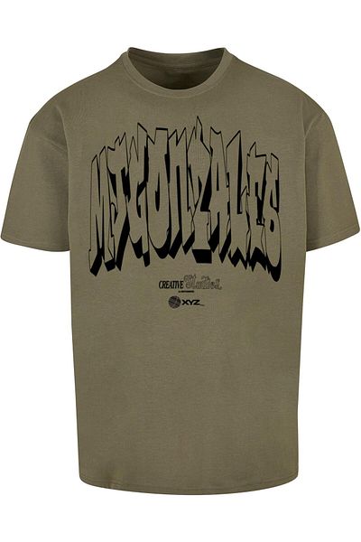 MJ Gonzales Herren Graffiti X Heavy Oversized Tee