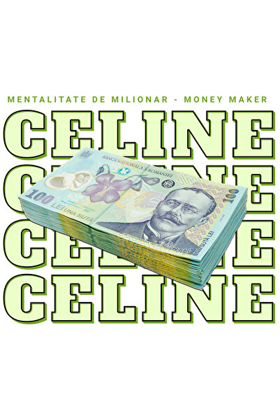 StoryGift Romania Sticker Autocolant 70CM __Celine_ - 100 Lei Romanesti cu Ma...