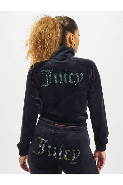 Juicy Couture Damen Tanya Velour Freizeitjacke