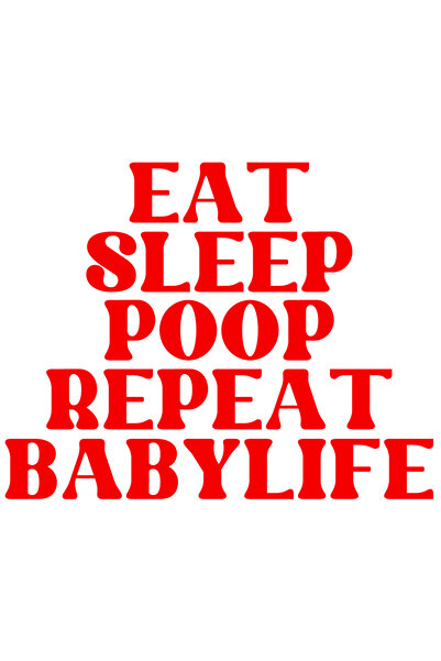 StoryGift Romania Sticker Autocolant 70CM Exterior cu mesajul in engleza "Eat...