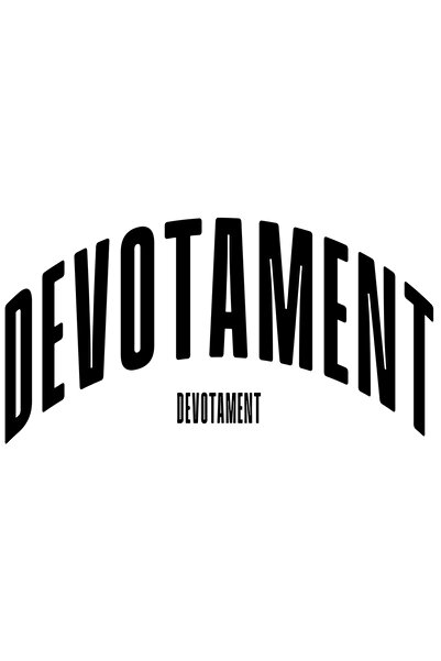 StoryGift Romania Sticker Eticheta 40CM Cuvantul Devotament, Motivational, Se...