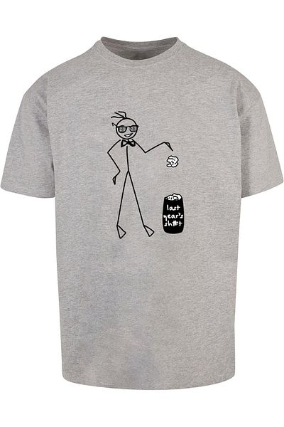 Merchcode Herren Last Year Heavy Oversize Tee