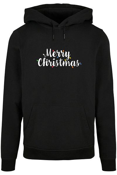Merchcode Herren Ladies Merry Christmas Lights Box Tee