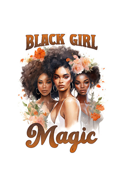 StoryGift Romania Sticker Adeziv 90CM cu fete de culoare cu mesajul "Black gi...