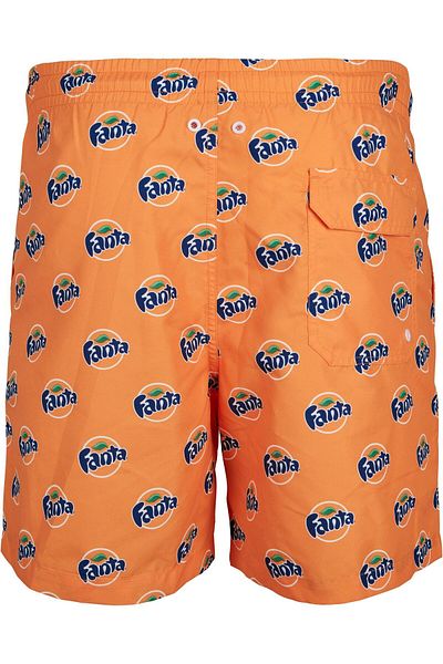 Merchcode Herren Fanta Logo Aop Badeshorts