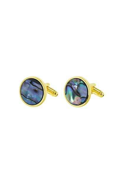 SIC MODA Gold Shirt Buttons with Turquoise SIC MODA 5114