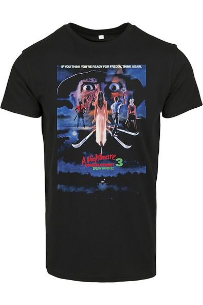 Merchcode Herren A Nightmare On Elmstreet Poster Tee