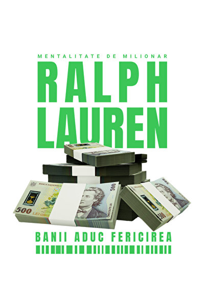 StoryGift Romania Sticker Autocolant 70CM _Ralph Lauren_ - Banii Aduc Fericir...