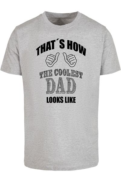 Merchcode Herren Coolest Dad T-shirt Round Neck