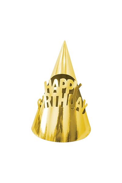 Brassis Cone Happy Brithday Birthday Hat 10Pcs Party Supplies