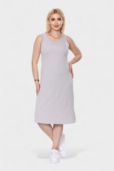 SOSYETE AVM Γυναικείο φόρεμα Navy Blue με χοντρό λουράκι Lycra Midi
