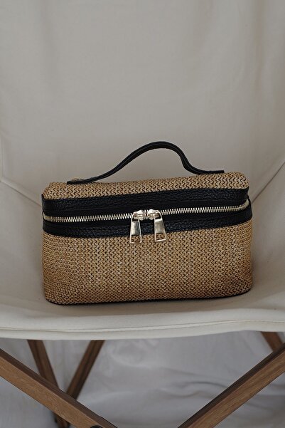 OzBeauty Geantă Crossbody din paie