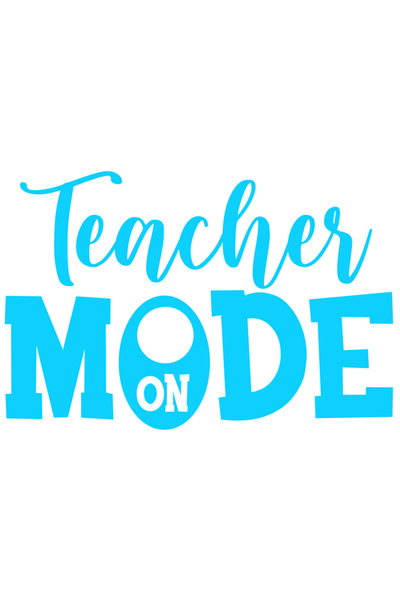 StoryGift Romania Sticker Adeziv 90CM Exterior cu textul in engleza "Teacher ...