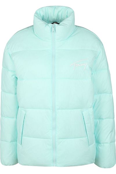 Tommy Hilfiger Damen Tommy Jeans Signature Modern Puffer Winterjacke