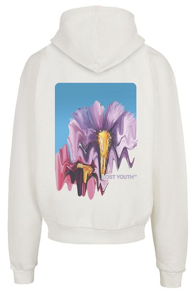 Lost Youth Herren LY HOODY - BLURRED FLOWERS