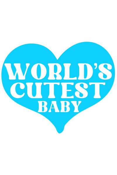 StoryGift Romania Sticker Eticheta 40CM Exterior cu inima si textul "World's ...