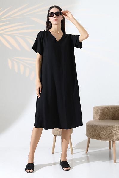 ÖNE BUTİK ROCHIE DE VARĂ FEMEI CU MÂNECĂ SCURTĂ LİKAPA