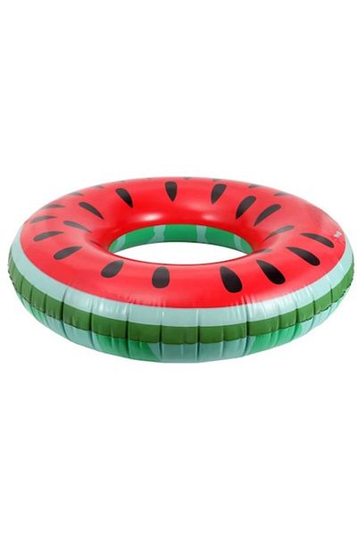 OEM Inflatable Ring for Adults and Children, Watermelon Shape, 90cm