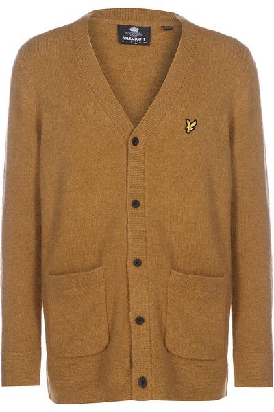 Lyle & Scott Herren Brushed Cardigan
