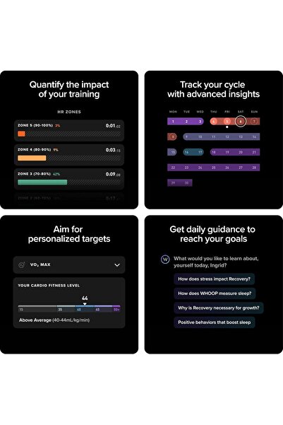 WHOOP Life - 12-Month Membership Health & Fitness Wearable (WHOOP 5.0)