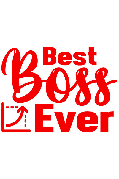 StoryGift Romania Sticker Autocolant 70CM Exterior pentru un sef/patron apreciat si respectat de angajati cu tex