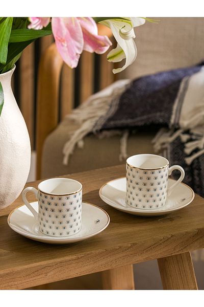 LC Waikiki 4 Pcs 90 ml Coffee Cup Set