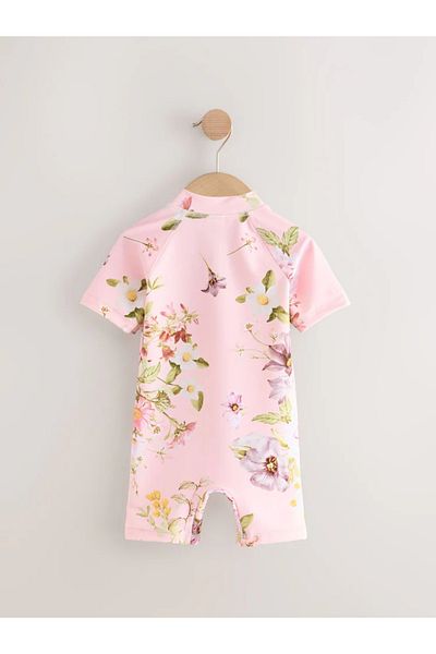 Next Baby Girl's Sunsafe Swimsuit with Sun Protection Various Patterns