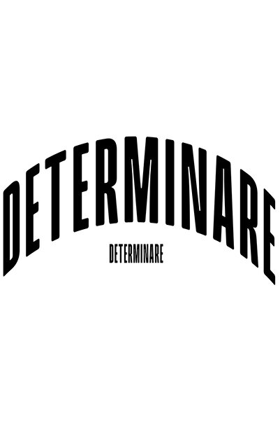 StoryGift Romania Sticker Eticheta 50CM Cuvantul Determinare, Motivational, S...