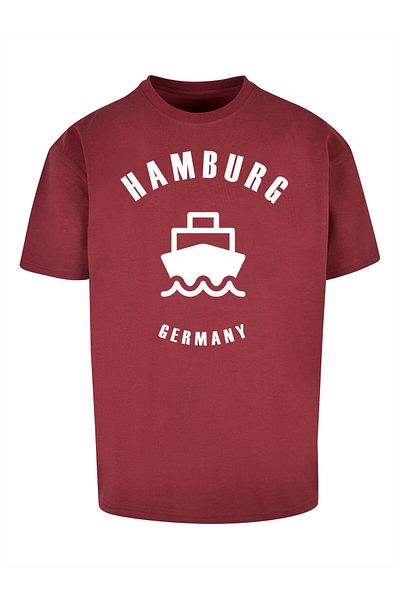 Merchcode Herren Hamburg X Heavy Oversize Tee-BY102