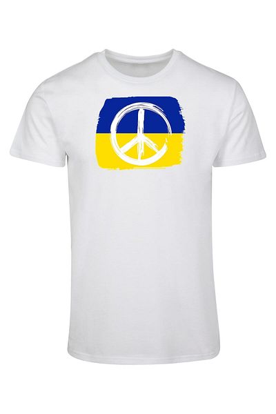 Merchcode Herren Peace - Flag Peace Basic T-Shirt