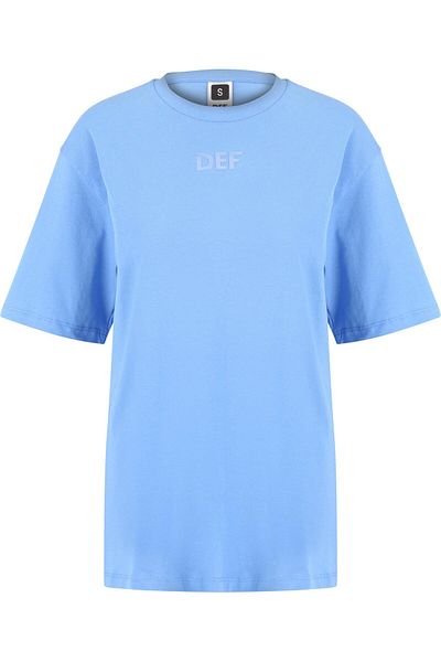 DEF Damen DEF Silikon-Print-T-Shirt